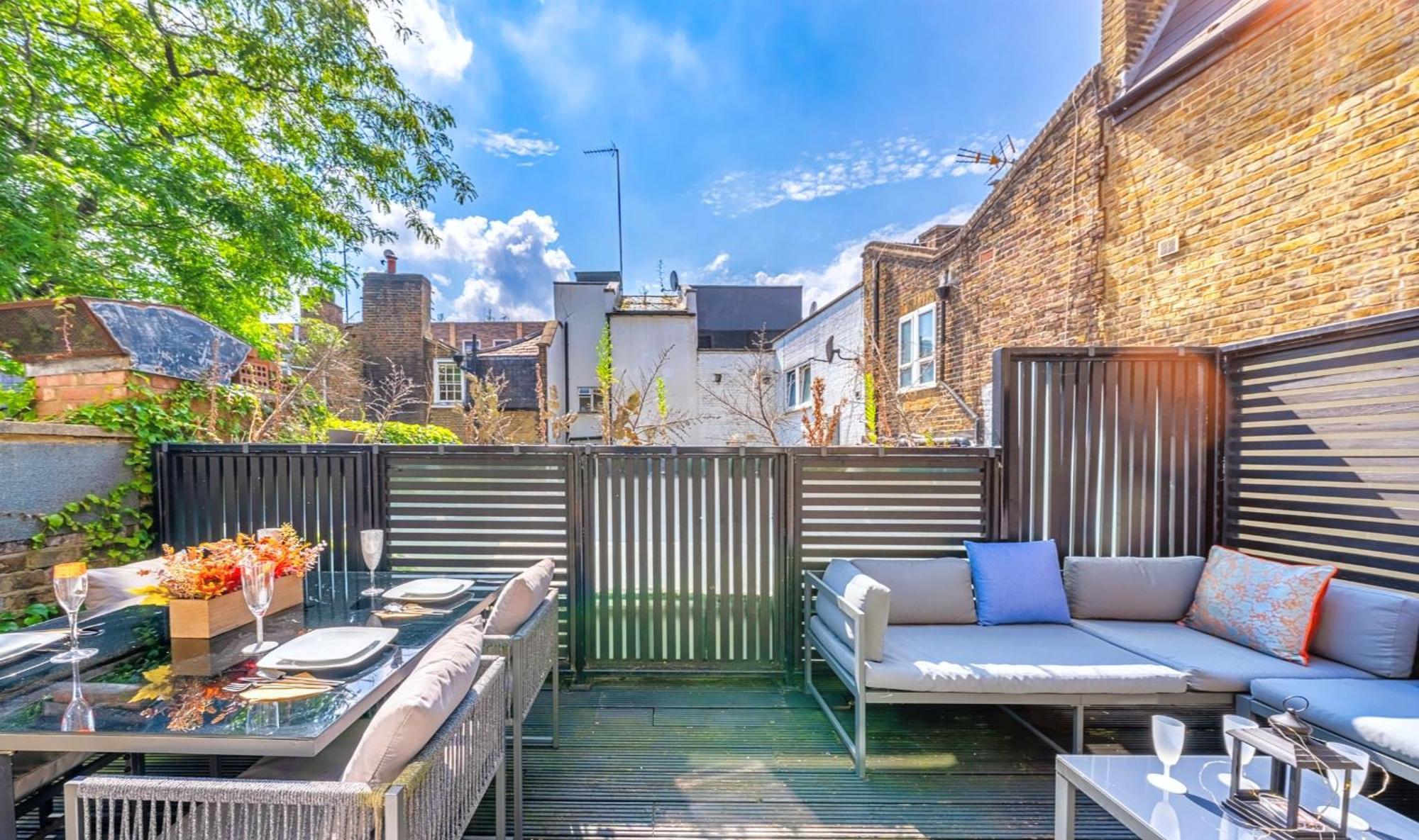 Апартаменти Designer Victorian Flat With Large Terrace Лондон Екстер'єр фото