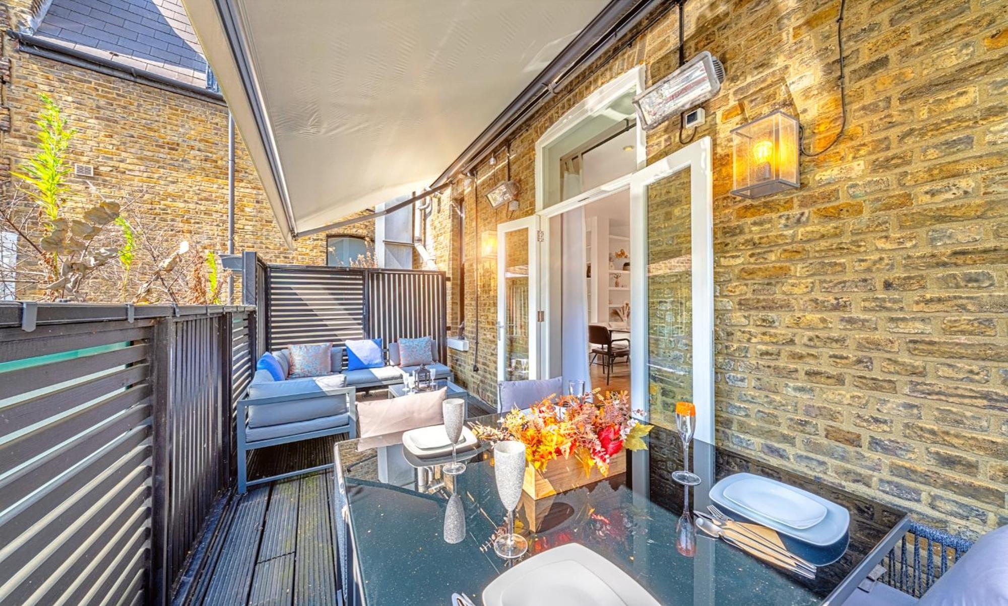 Апартаменти Designer Victorian Flat With Large Terrace Лондон Екстер'єр фото