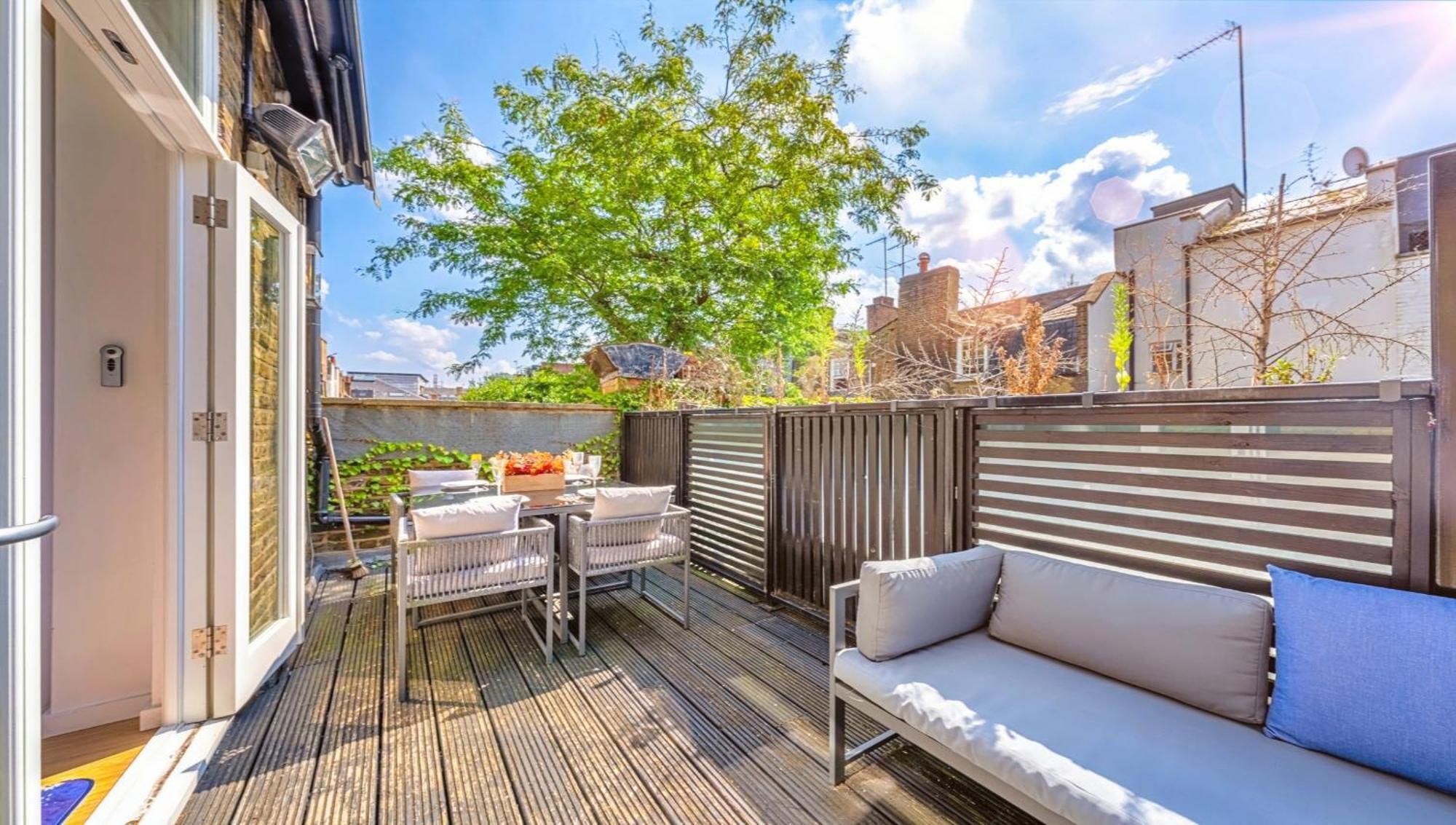 Апартаменти Designer Victorian Flat With Large Terrace Лондон Екстер'єр фото