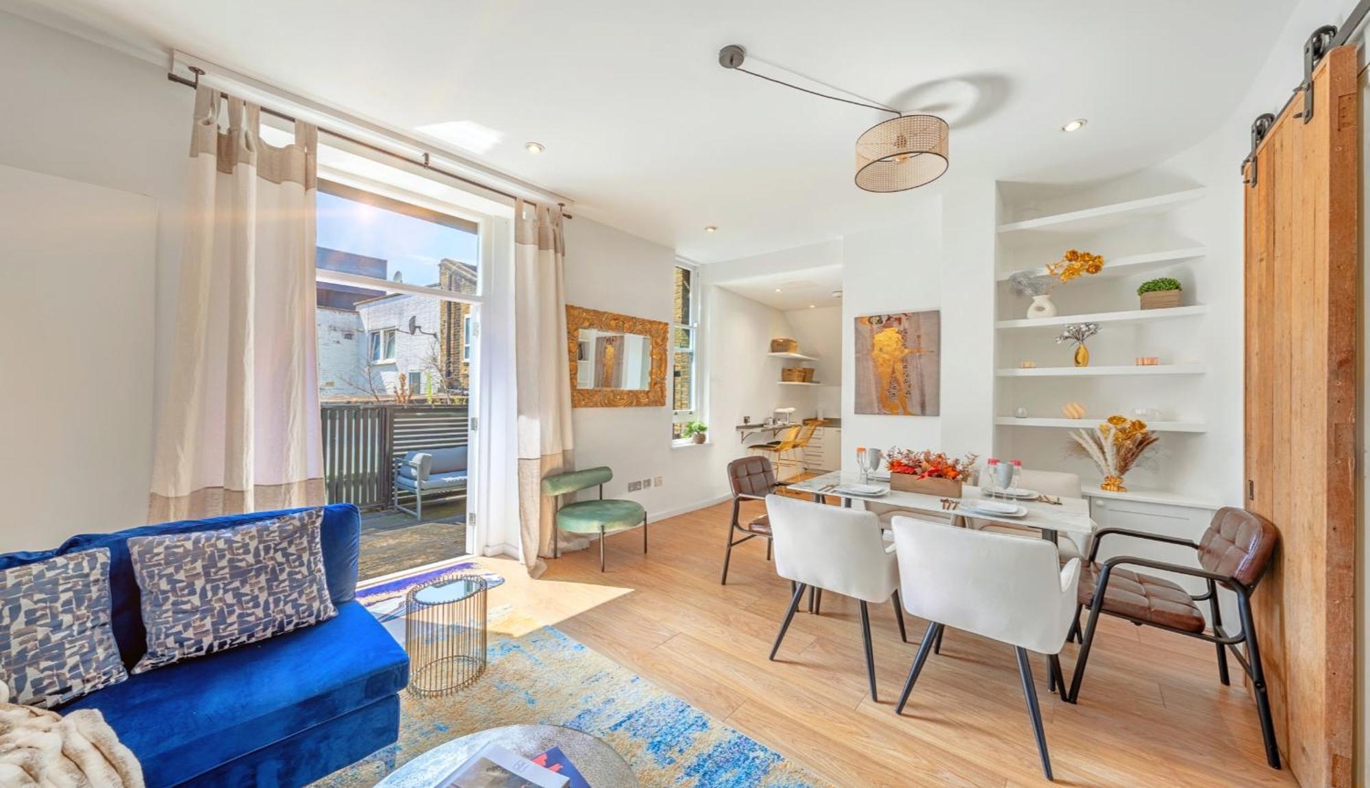 Апартаменти Designer Victorian Flat With Large Terrace Лондон Екстер'єр фото